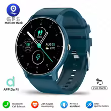 New Smart Watch Men Sports Fitness Heart Rate Full Touch Screen
