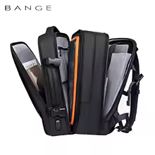 BANGE Expandable Men Laptop Backpack Waterproof
