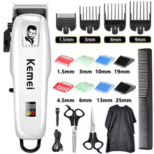 Kemei Professional Hair Clipper Rechargeable Hair Trimmer