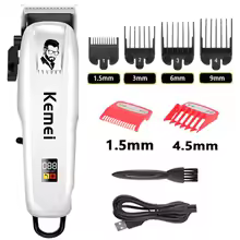Kemei Professional Hair Clipper Rechargeable Hair