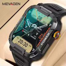 MEVADEN 1.85 Outdoor Military Smart Watch Men