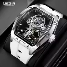 MEGIR Men's Automatic Mechanical Watch with Stainless