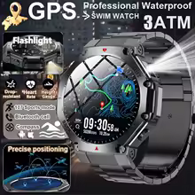 2025 New Men Sports Smart Watch GPS AMOLED