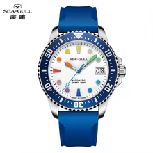Seagull Ocean Series Men Watch 100m Waterproof