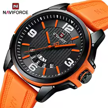 NAVIFORCE Creative TPU Strap Male Wristwatch Fashion