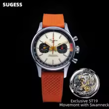 Sugess Pilot Watch ST19 Origin Movement Swanneck